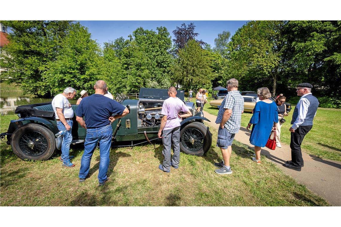 13. Oldtimerpräsentation im Schloßpark Oppenweiler