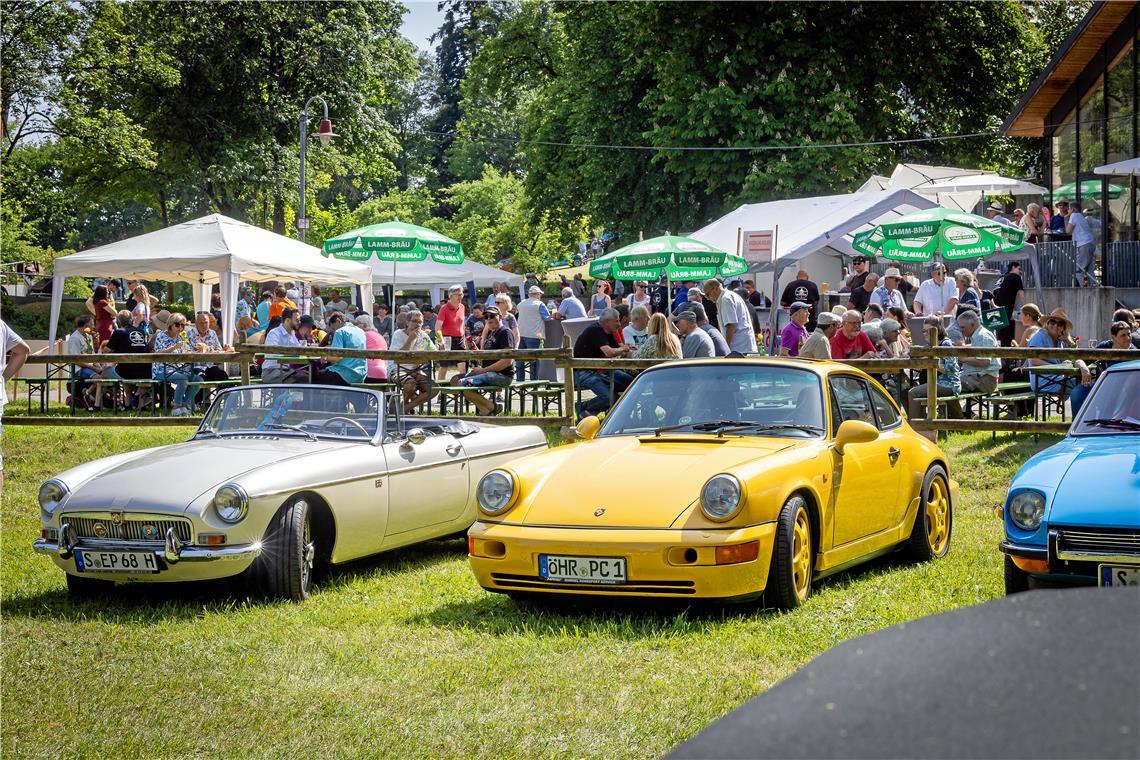 13. Oldtimerpräsentation im Schloßpark Oppenweiler