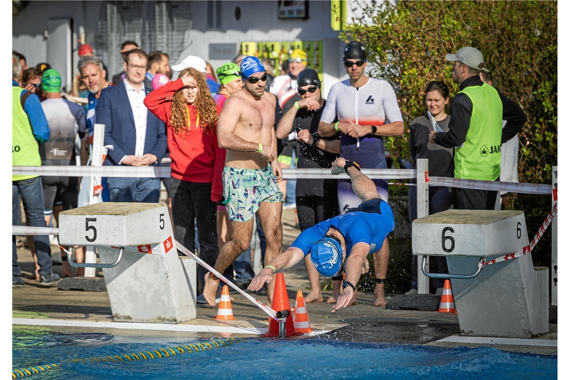 15. City Triathlon in Backnang am 26.4.2026