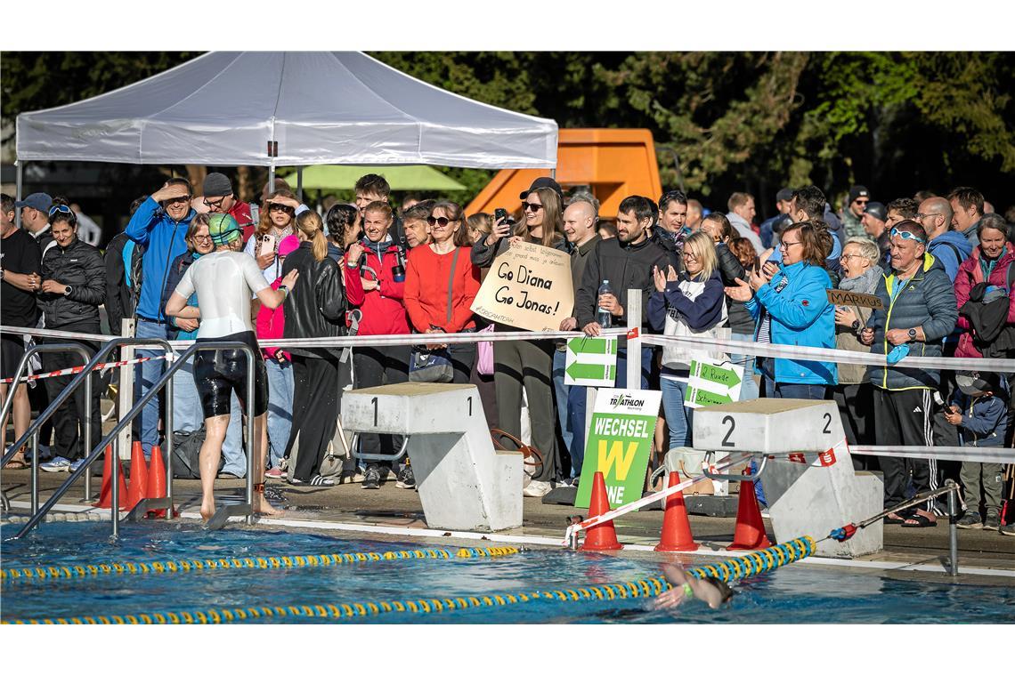 15. City Triathlon in Backnang am 26.4.2026