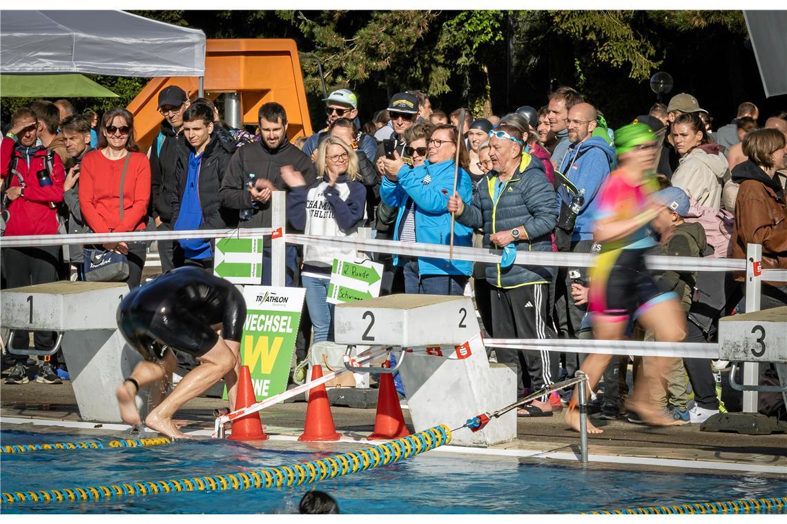 15. City Triathlon in Backnang am 26.4.2026