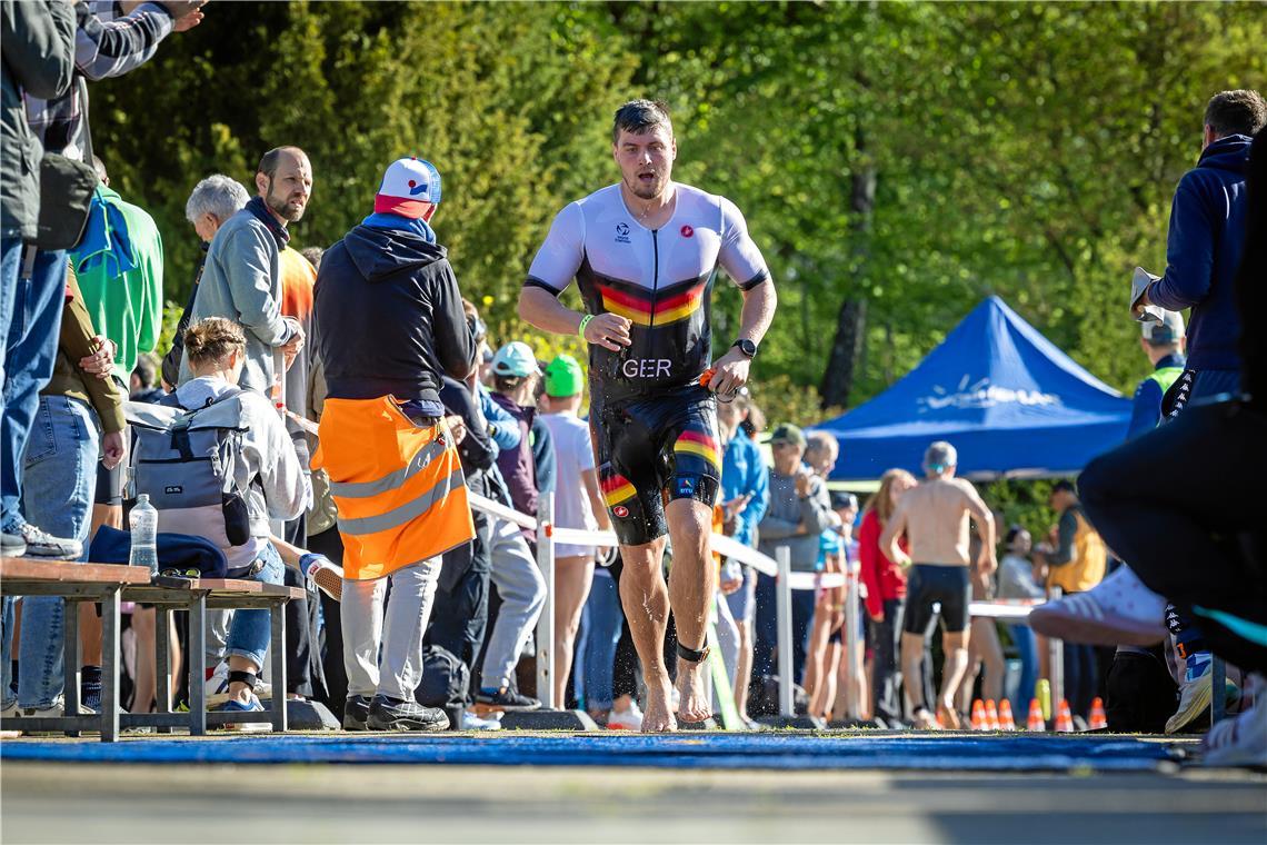 15. City Triathlon in Backnang am 26.4.2026