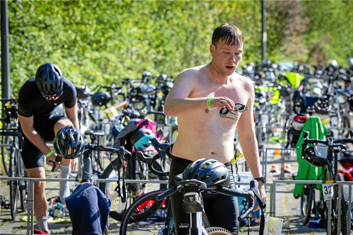 15. City Triathlon in Backnang am 26.4.2026