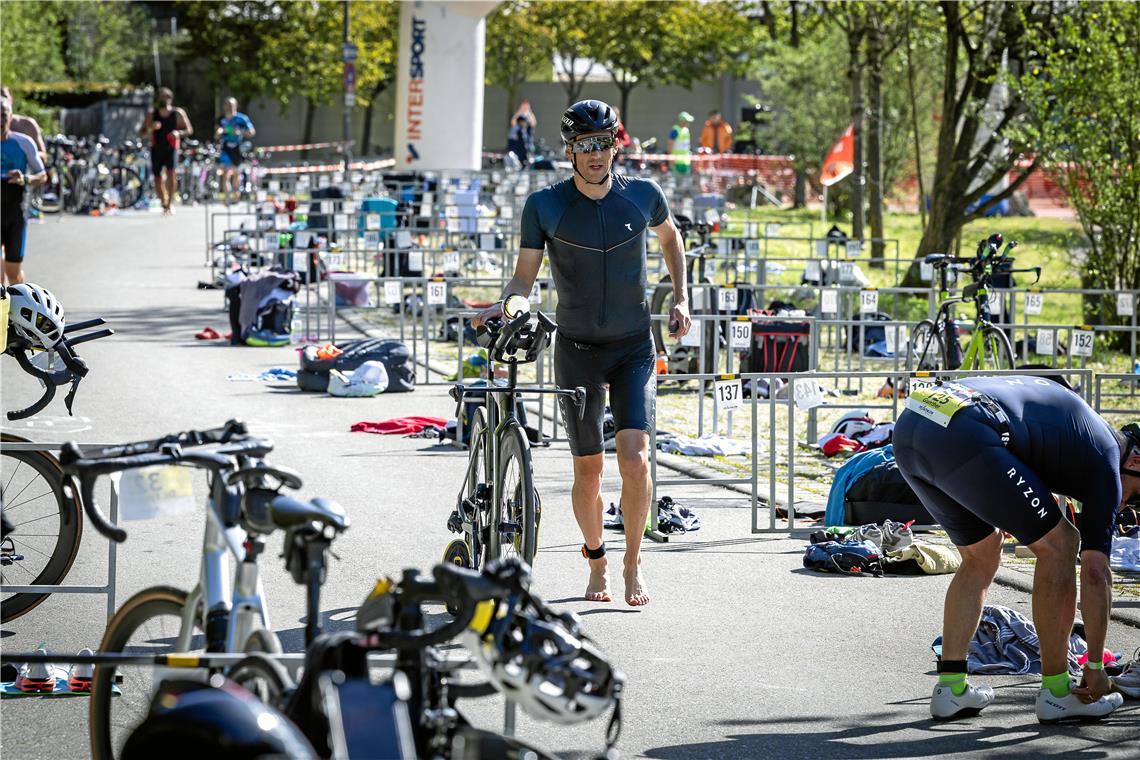 15. City Triathlon in Backnang am 26.4.2026