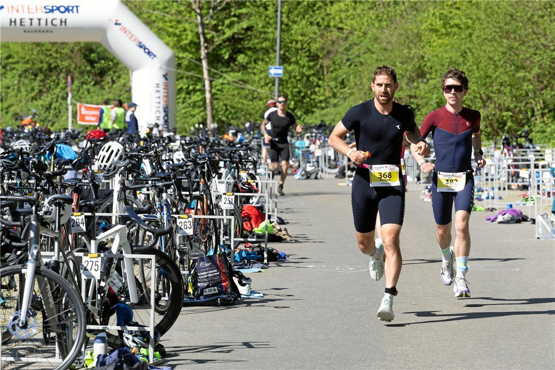 15. City Triathlon in Backnang am 26.4.2026