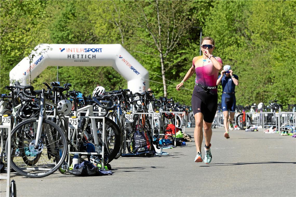 15. City Triathlon in Backnang am 26.4.2026