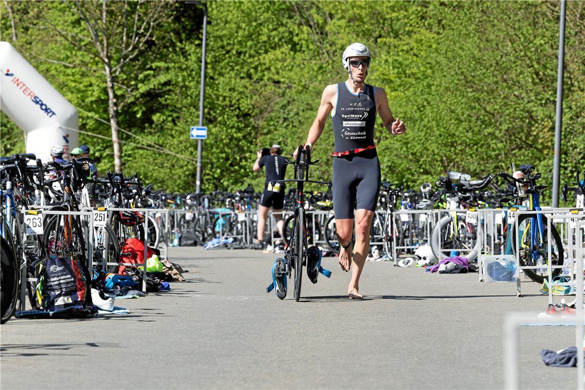 15. City Triathlon in Backnang am 26.4.2026
