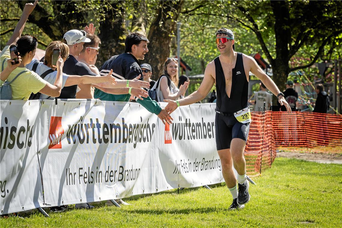15. City Triathlon in Backnang am 26.4.2026