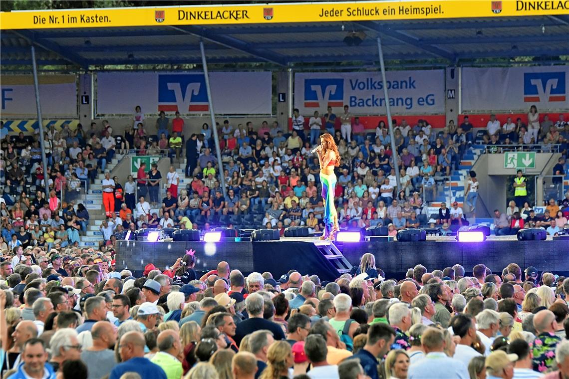 15. Heimspiel Andrea Berg,