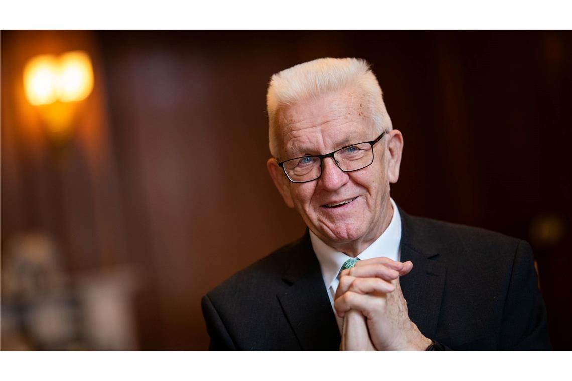 15 Jahre lang prägte Kretschmann die Politik in Baden-Württemberg - nun freut er sich, dass es vorbei ist.
