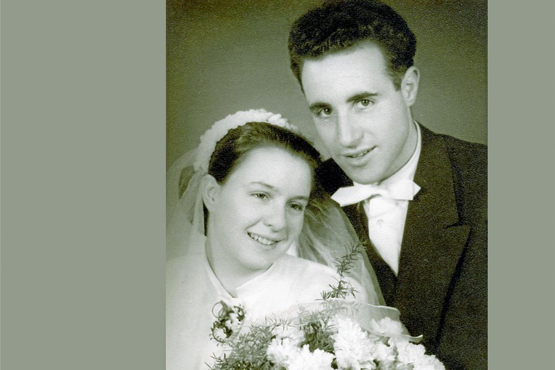 1956 heirateten die beiden 21-Jährigen.