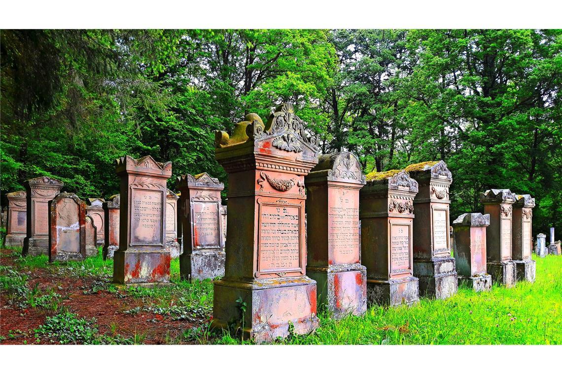 1970 war das letzte Begräbnis auf dem jüdischen Friedhof Freudental.