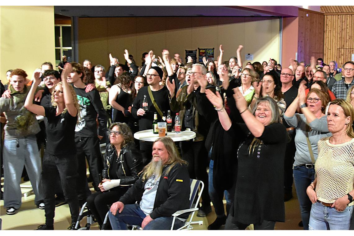 2. WINTER ROCK NIGHT in Althütte" mit den Bands JuxRock und Friendly Elf. SK