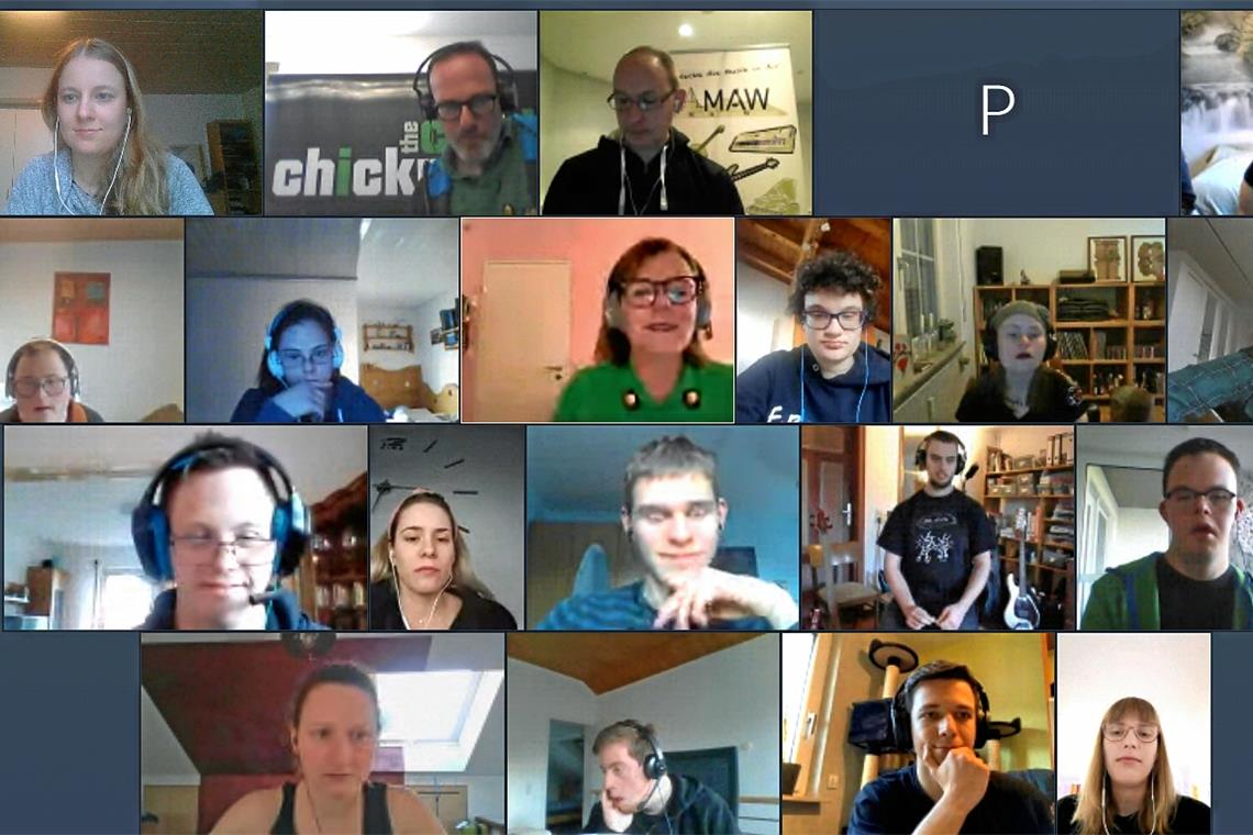 Bandprobe der „Cool Chickpeas“ findet online statt