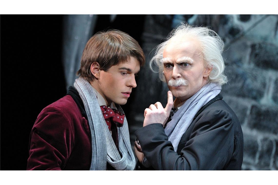 2010: Christian Stadlhofer (r) als Professor Abronsius und Krisha Dalke als Alfred