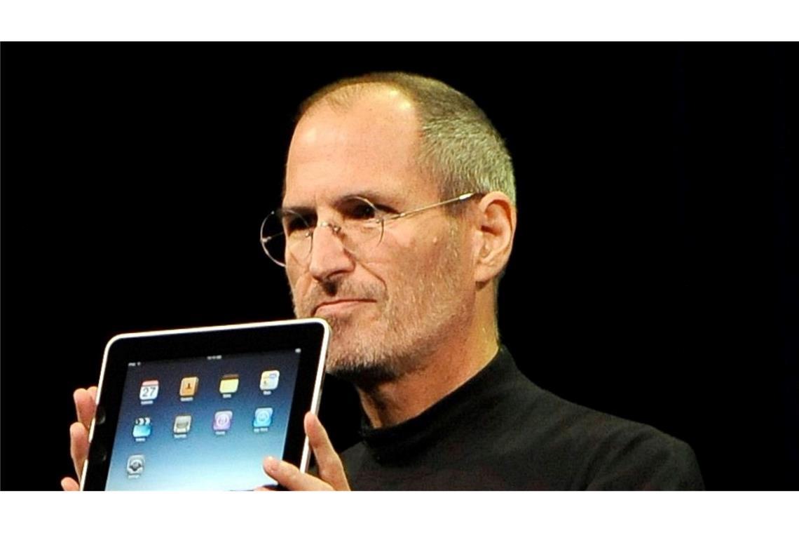 2010: Steve Jobs präsentiert am 27. Januar das erste iPad.