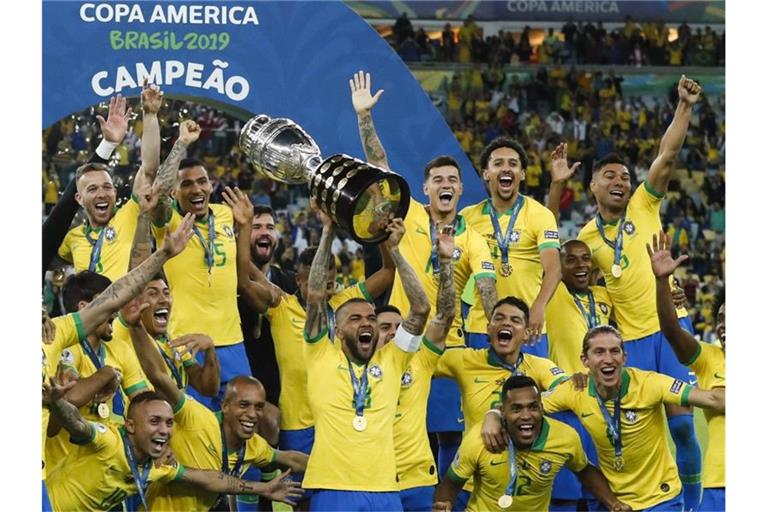 2019 gewann Brasilien die Copa América im eigenen Land. Foto: Victor R. Caivano/AP/dpa