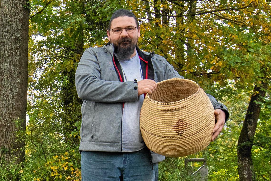 2020 war Jan Vogel – hier bei einer Veranstaltung des Kreisjugendrings – schon einmal Waldschrat. Archivfoto: Alexander Becher