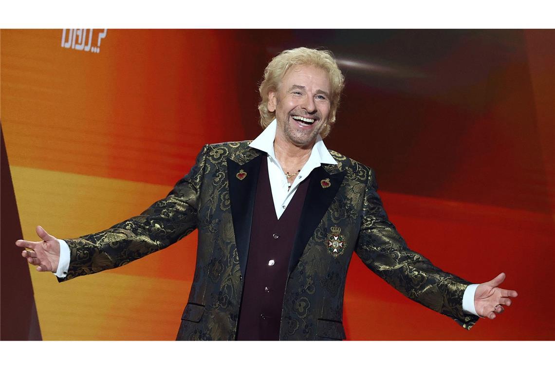 Frisch in TV-Rente - Thomas Gottschalk wird 75 2021 feierte er ein umjubeltes Revival des ZDF-Klassikers "Wetten, dass..?". (Archivbild)