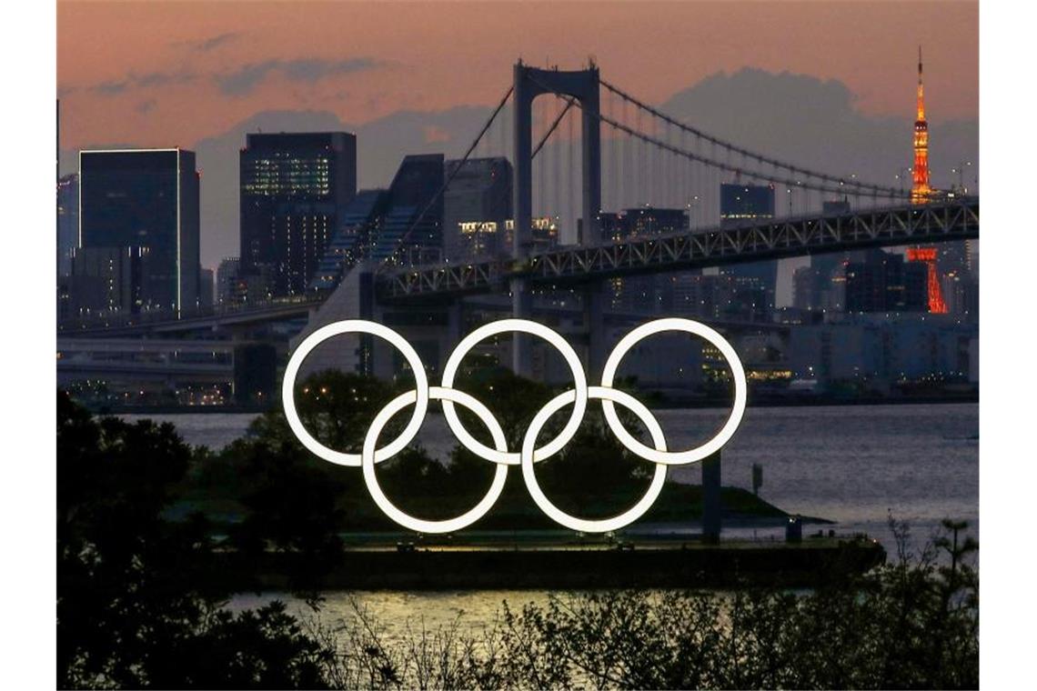 2021 sollen die Olympischen Spiele nach der Verlegung nun in Tokio stattfinden. Foto: -/kyodo/dpa