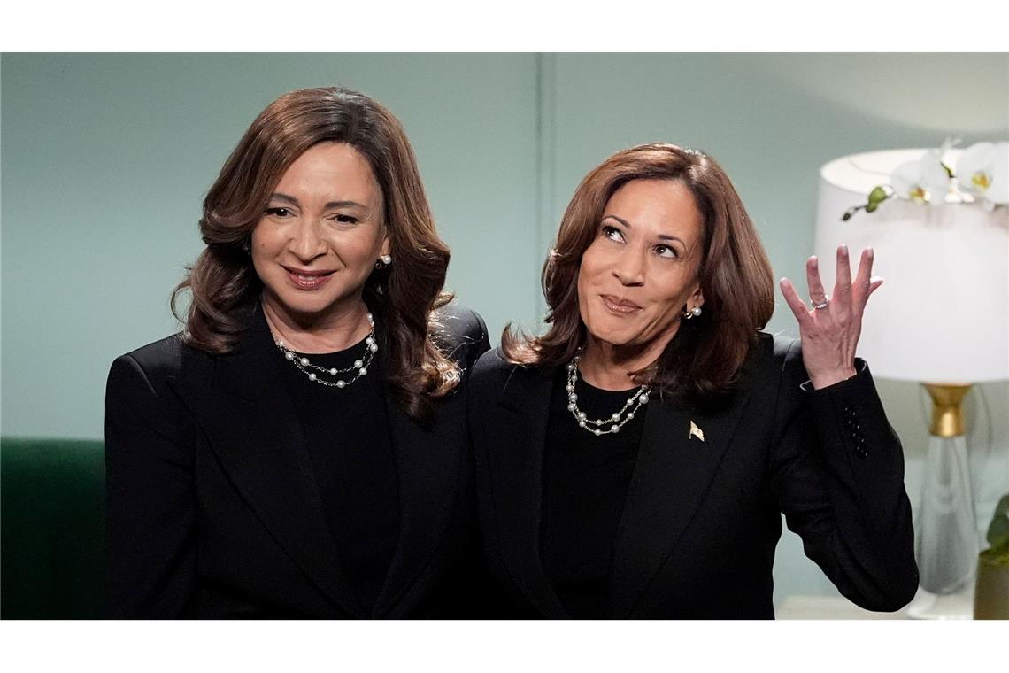 Live aus New York! – 50 Jahre "Saturday Night Live" 2024 spielte Präsidentschaftskandidatin Kamala Harris sich selbst.