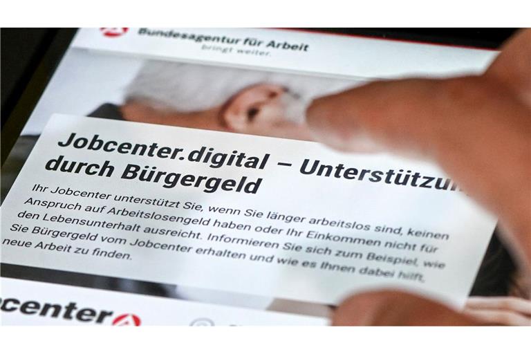 2,9 Millionen Haushalte beziehen nach Angaben der Bundesagentur für Arbeit Bürgergeld-Leistungen. (Archivfoto)