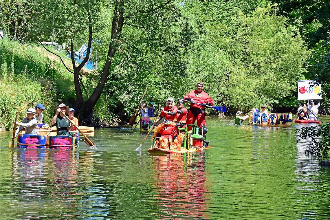 39. Murr-Regatta in Backnang veranstaltet vom JUZE. SK