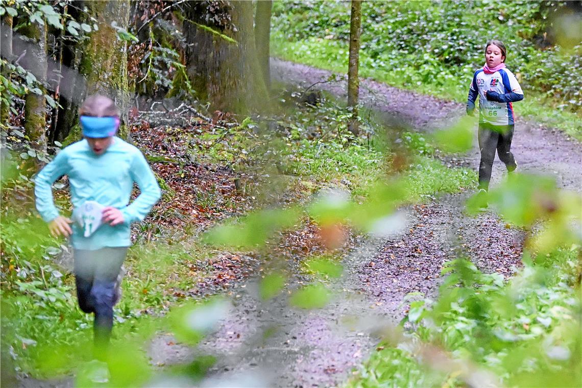 4. Kindercrossduathlon des TC Backnang im Plattenwald. SP