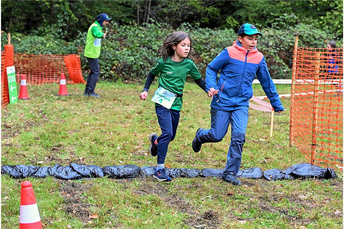 4. Kindercrossduathlon des TC Backnang im Plattenwald. SP