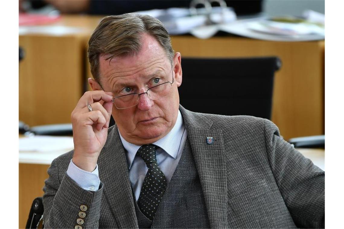 Rot-Rot-Grün ohne Mehrheit in Thüringen 50 Prozent der Thüringer wünschen sich weiterhin Amtsinhaber Bodo Ramelow (Linke) als Ministerpräsidenten. Foto: Martin Schutt/dpa-Zentralbild/dpa