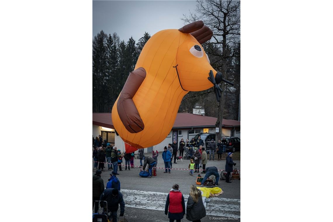 8. Modellballonfeschdle Althütte - Traditioneller Höhepunkt der Veranstaltung is...