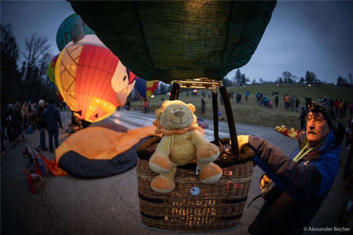 8. Modellballonfeschdle Althütte - Traditioneller Höhepunkt der Veranstaltung is...