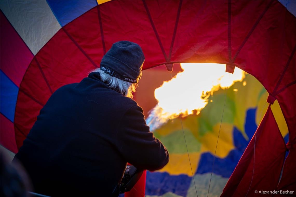 8. Modellballonfeschdle Althütte - Traditioneller Höhepunkt der Veranstaltung is...