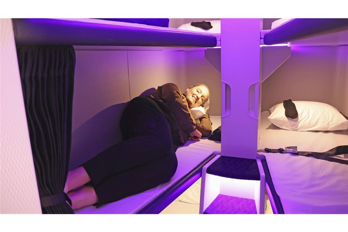 Ab dem 18. Mai 2026 können Passagiere die Schlafplätze für ausgewählte Langstreckenflüge buchen (Archivbild).