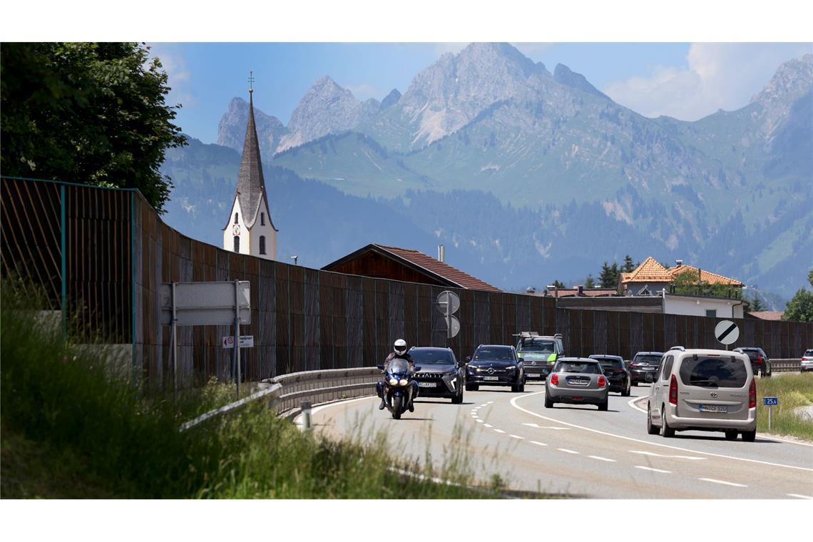 Ab in den Süden - auch der Fernpass ist hier eine beliebte Route.