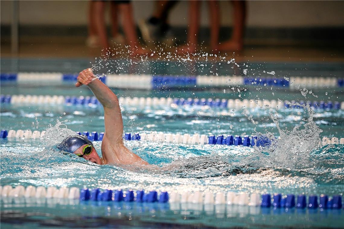 Ab Montag ist das Bad auch wieder für Familen und Freizeitschwimmer geöffnet, au...