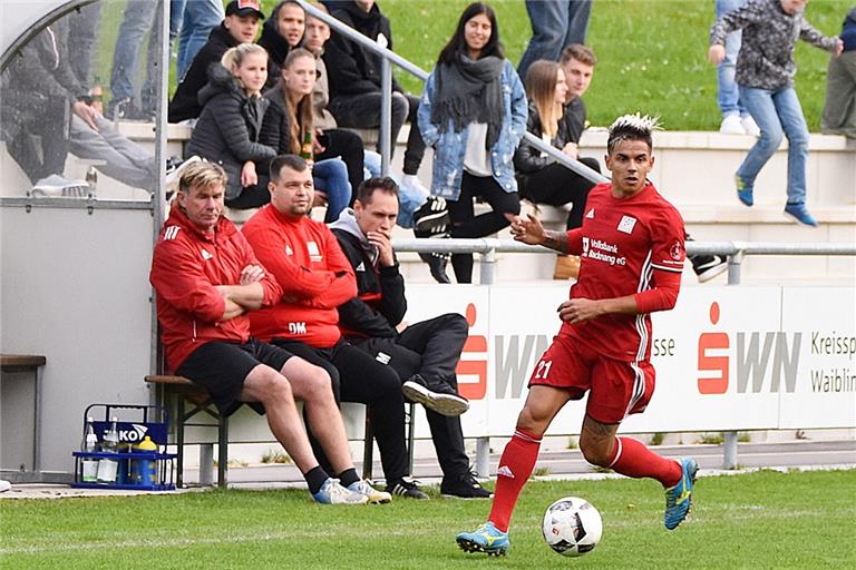 Ab sofort nicht mehr bei der TSG Backnang: Benito Baez-Ayala. Foto: T. Sellmaier