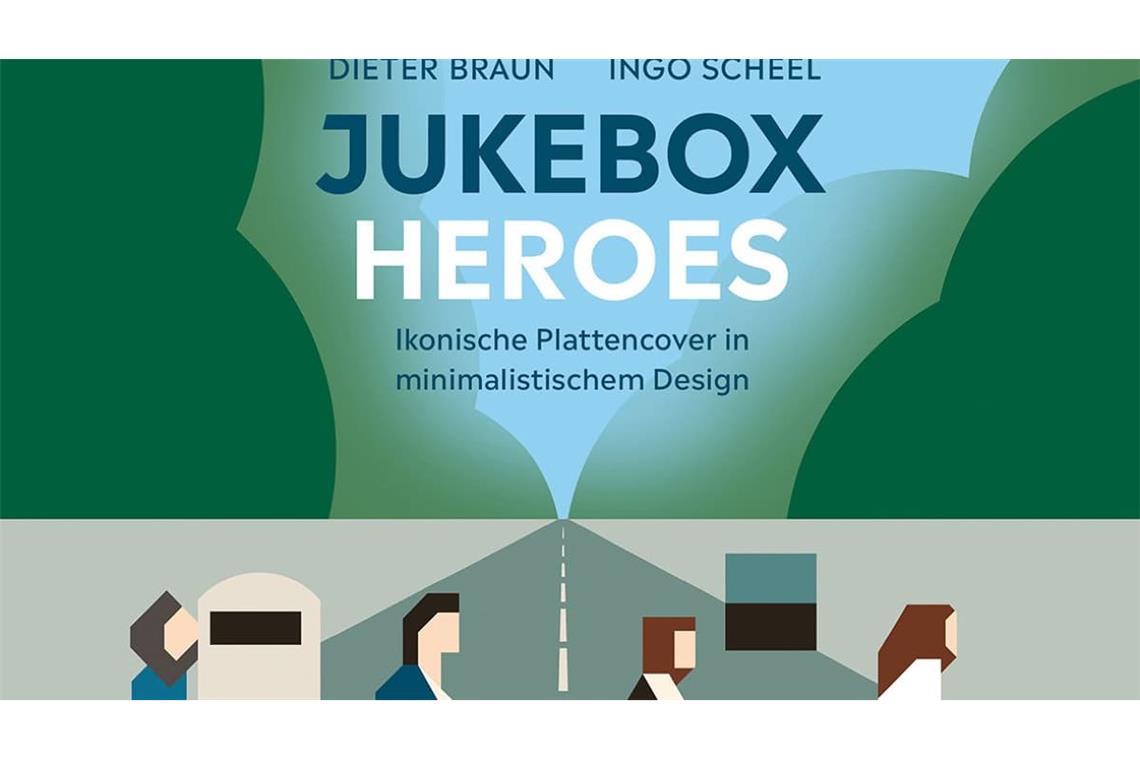 „Abbey Road“ von den Beatles im Remix von Illustrator Dieter Braun für das Buch "Jukebox Heroes" (Knesebeck)