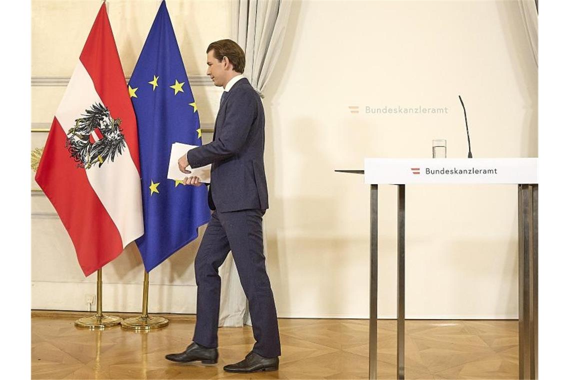 Abgang: Sebastian Kurz ist als Regierungschef zurückgetreten. Foto: Georges Schneider/XinHua/dpa