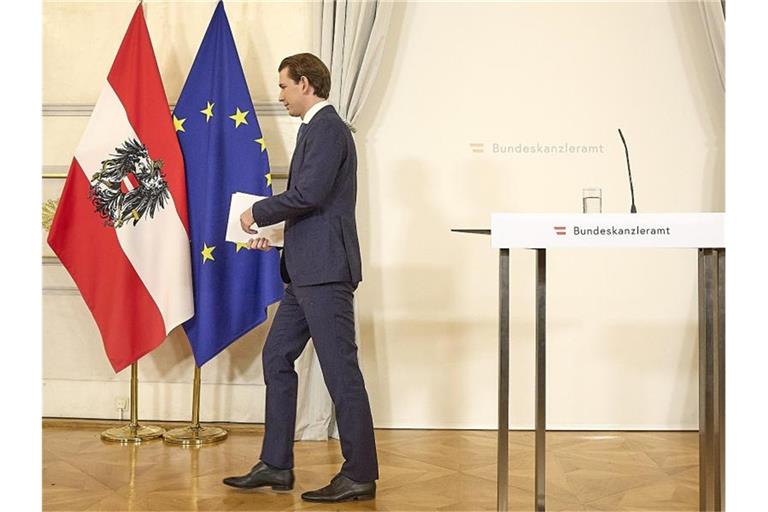 Abgang: Sebastian Kurz ist als Regierungschef zurückgetreten. Foto: Georges Schneider/XinHua/dpa