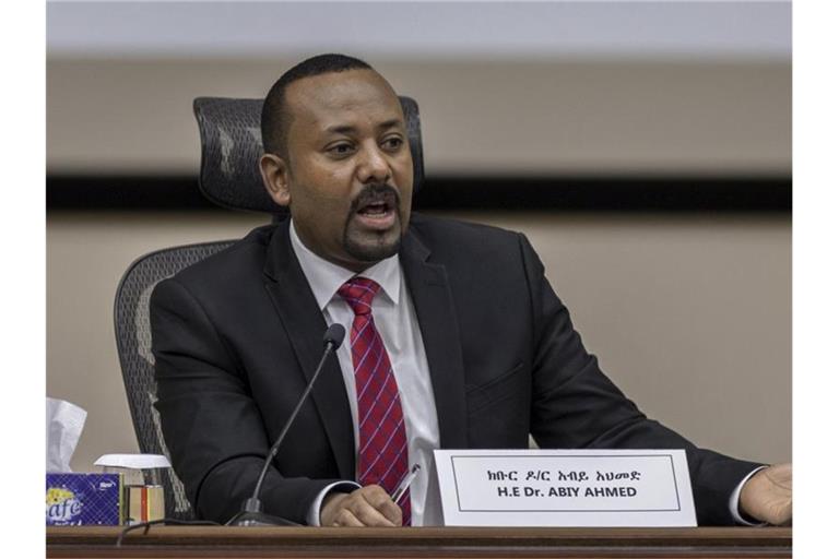 Abiy Ahmed, Premierminister von Äthiopien. Der humanitäre Koordinator der UN in dem Land wirft der Regierung eine Blockade von Tigray vor. Foto: Mulugeta Ayene/AP/dpa
