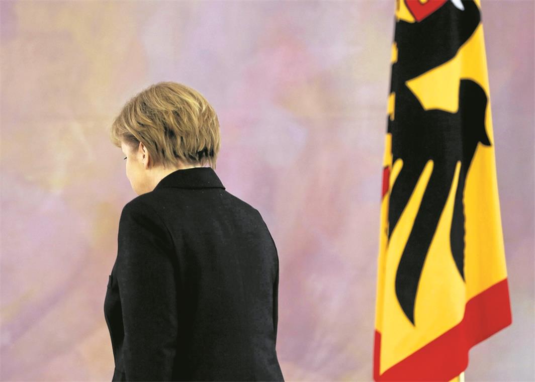 Abschied auf Raten: Angela Merkel kandidiert nicht mehr als CDU-Vorsitzende– und der Kampf um ihre Nachfolge hat begonnen. Foto: Imago