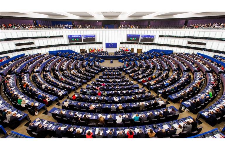 Abstimmungen mit rechten Mehrheiten gab es im Europäischen Parlament zuletzt häufiger - die Intensität der Zusammenarbeit der EVP mit Rechtsaußen-Fraktionen war bislang aber nicht bekannt. (Archivbild)