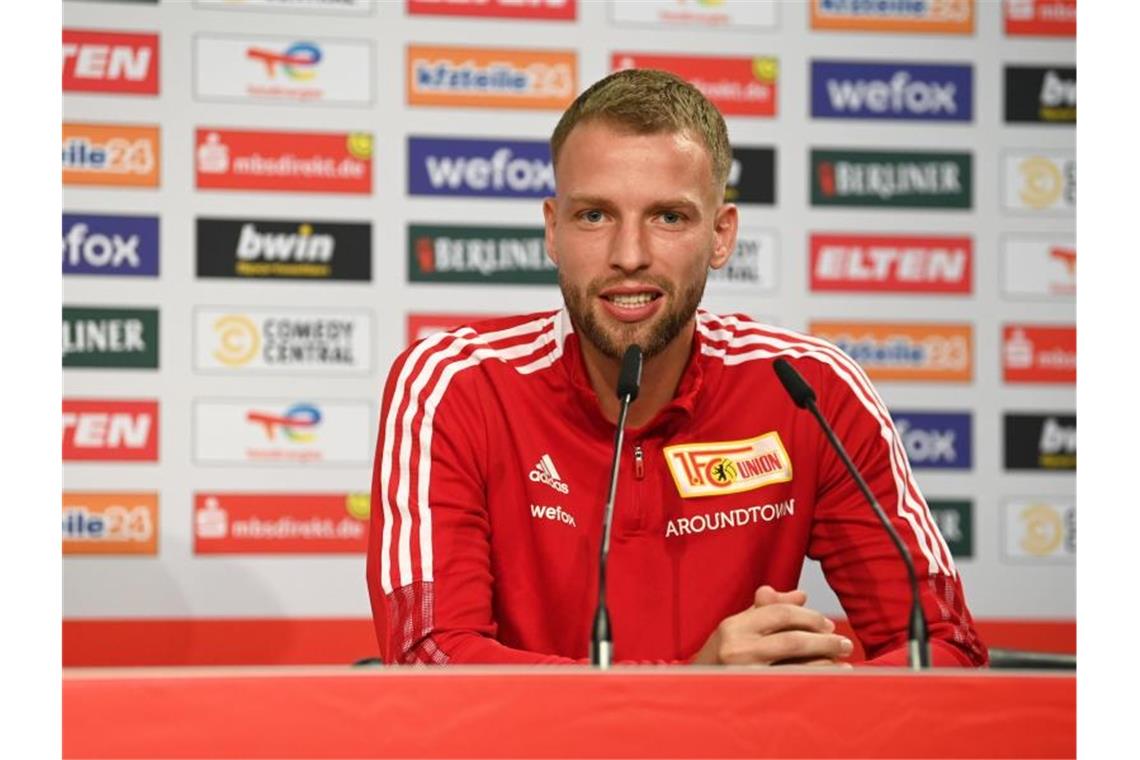 Marvin Friedrich wechselt von Union nach Mönchengladbach Abwehrspieler Marvin Friedrich wechselt vom 1. FC Union Berlin zu Borussia Mönchengladbach. Foto: Matthias Koch/dpa