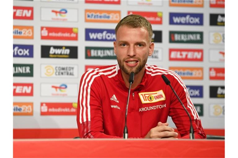 Abwehrspieler Marvin Friedrich wechselt vom 1. FC Union Berlin zu Borussia Mönchengladbach. Foto: Matthias Koch/dpa