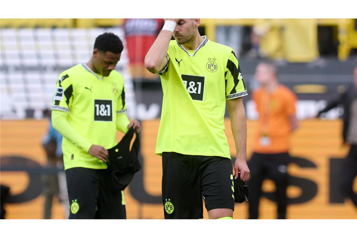 Letzte Rettung Königsklasse? BVB im Krisenmodus nach Lille Abwehrspieler Waldemar Anton steckt mit dem BVB in der Krise.