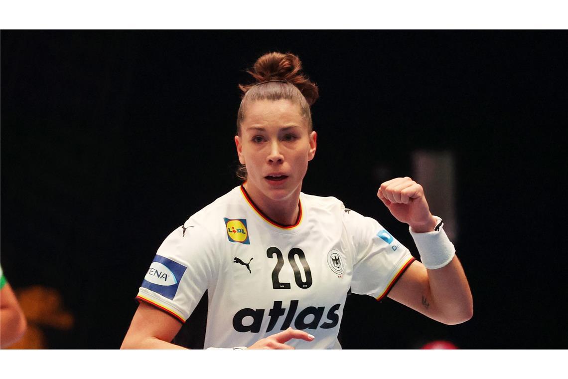 Abwehrstark: Emily Vogel.