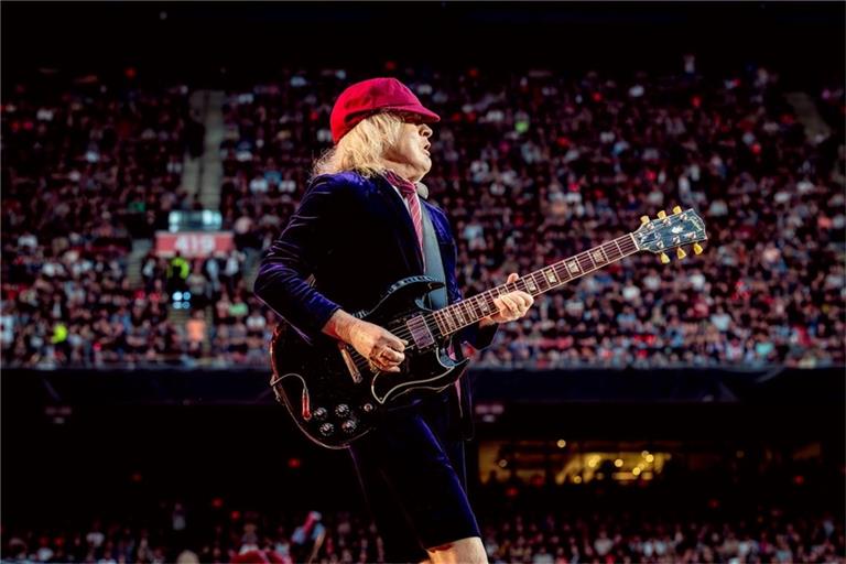 AC/DC treten am 17.08. in Karlsruhe auf.