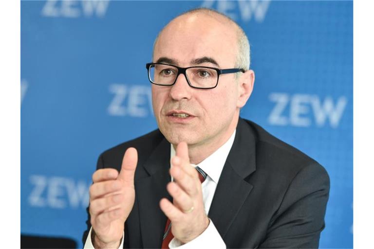 Achim Wambach, Chef des Zentrums für Europäische Wirtschaftsforschung (ZEW), spricht. Foto: picture alliance / dpa/Archivbild