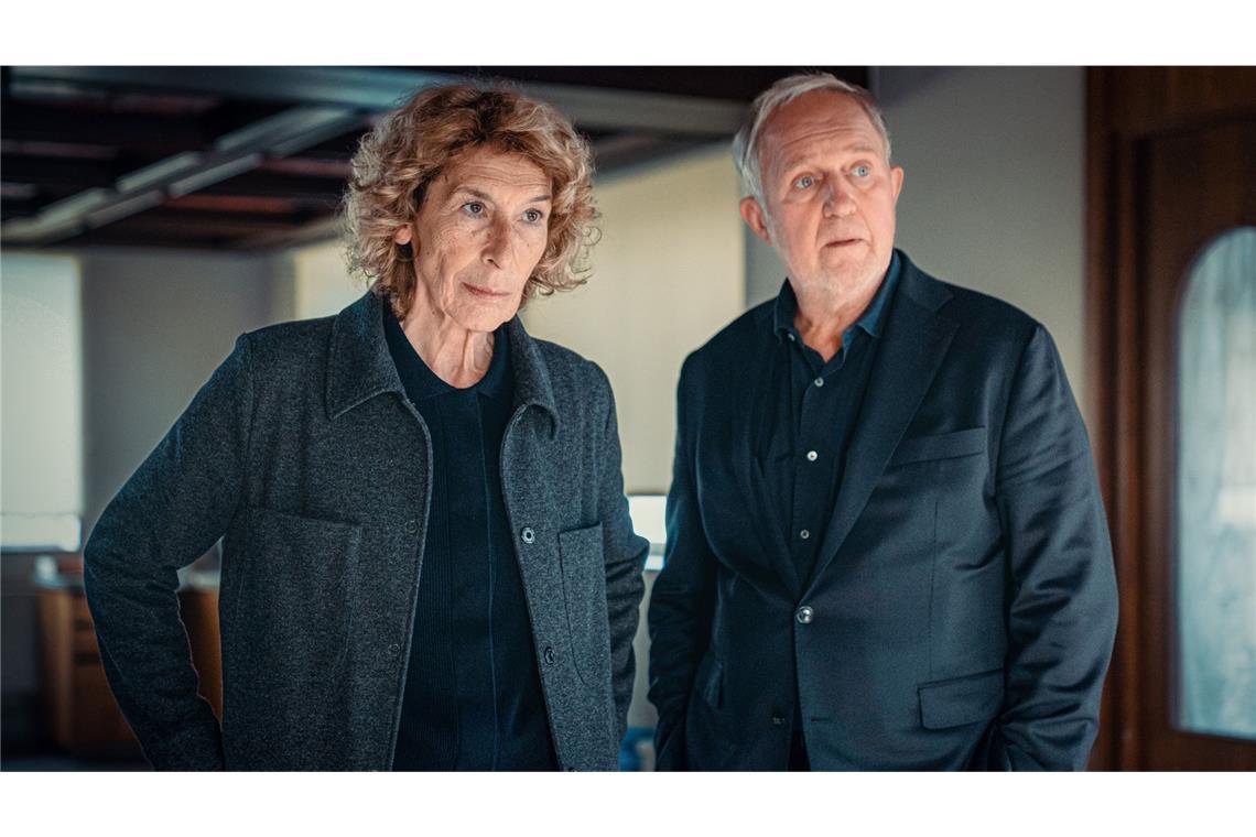 Adele Neuhauser (Rolle: Bibi Fellner, li.), Harald Krassnitzer (Rolle: Moritz Eisner).